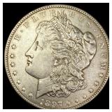 1897-O Silver Morgan Dollar CHOICE AU