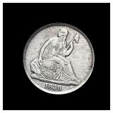 1838-O Seated Liberty Dime NEARLY UNCIRCULATED