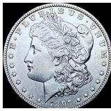 1897-O Morgan Silver Dollar CHOICE AU