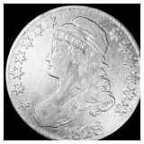 1828 Capped Bust Half Dollar LIGHTLY CIRCULATED