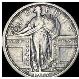 1917 Type 1 Standing Liberty Quarter LIGHTLY CIRC
