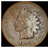 1868 Indian Head Cent NICELY CIRCULATED