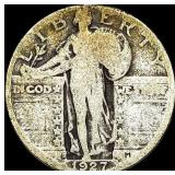 1927-S Silver Standing Liberty Quarter NICELY CIR