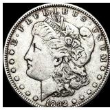 1892 Silver Morgan Dollar NEARLY UNCIRCULATED