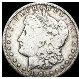 1901-S Silver Morgan Dollar NICELY CIRCULATED