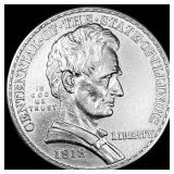 1918 Silver Half Dollar Illinois Centennial UNCIRC
