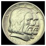 1936 Silver Long Island Half Dollar GEM BU