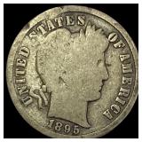 1895-S Barber Dime NICELY CIRCULATED