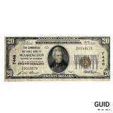 1929 $20 U.S. Note-National Bank of Washington DC
