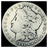 1896-S Silver Morgan Dollar NICELY CIRCULATED