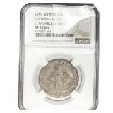 1797 Scot D&H-61 1/2 Penny Lothian-Leith NGC XF45