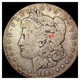 1889-CC Morgan Silver Dollar NICELY CIRCULATED