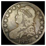 1827 Capped Bust Half Dollar LIGHTLY CIRCULATED