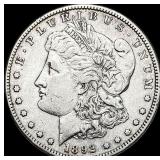 1892-S Silver Morgan Dollar ABOUT  UNCIRCULATED