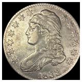 1833 Capped Bust Half Dollar CLOSELY UNCIRCULATED
