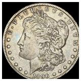 1896-O Silver Morgan Dollar NEARLY UNCIRCULATED