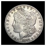 1892-S Silver Morgan Dollar LIGHTLY CIRCULATED
