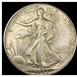 1943-D Silver Half Dollar UNCIRCULATED