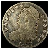 1827 Capped Bust Half Dollar LIGHTLY CIRCULATED