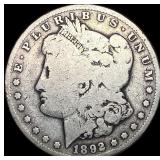 1892-S Silver Morgan Dollar NICELY CIRCULATED