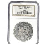 1879-CC Morgan Silver Dollar NGC VG8 VAM-3