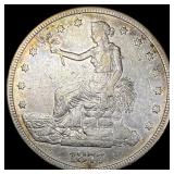 1877-S Silver Trade Dollar NEARLY UNCIRCULATED