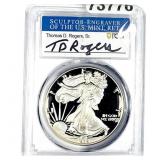 1889-S Silver Eagle PCGS PR70 DCAM Thomas D Rogers