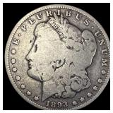 1893 Silver Morgan Dollar NICELY CIRCULATED