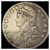 1832 Capped Bust Half Dollar LIGHTLY CIRCULATED