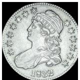 1832 Capped Bust Half Dollar Lett. Edge. Ty 1  Lg