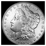 1902-S Silver Morgan Dollar NEARLY UNCIRCULATED