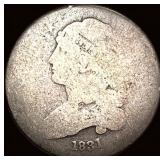 1831 Capped Bust Silver Dime NICELY CIRCULATED
