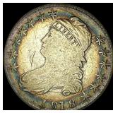 1818 Capped Bust Half Dollar NICELY CIRCULATED