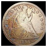 1850-O Silver Trade Dollar LIGHTLY CIRCULATED