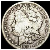 1892-S Silver Morgan Dollar NICELY CIRCULATED