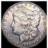 1890-CC Silver Morgan Dollar LIGHTLY  CIRCULATED