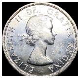 1957 Canada Silver Dollar UNCIRCULATED