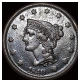 1840 Braided Hair Large Cent NEARLY  UNCIRCULATED