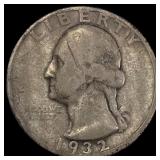 1932-D Silver Washington Quarter NICELY  CIRCULAT