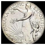1915-S Silver Panama-Pacific Half Dollar UNCIRCUL