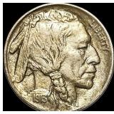 1913-D Type 1 Buffalo Nickel CHOICE AU