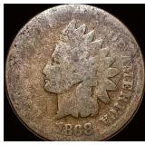 1868 Indian Head Cent NICELY CIRCULATED