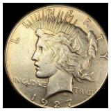 1927 Peace Silver Dollar CLOSELY UNCIRCULATED