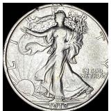 1918-D Silver Walking Liberty Half Dollar CLOSELY