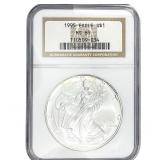 1995 Silver Eagle NGC MS69
