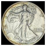 1917 Walking Liberty Half Dollar NEARLY  UNCIRCUL