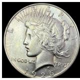 1926-D Silver Peace Dollar CHOICE AU