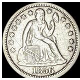 1856 Seated Liberty Dime  LIGHTLY CIRCULATED