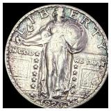 1926-S Standing Liberty Silver Quarter NEARLY UNC