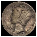 1921 Silver Mercury Dime NICELY CIRCULATED